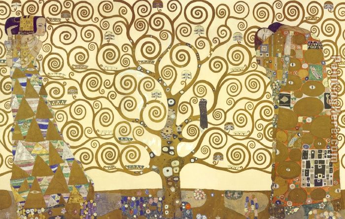 The Tree of Life painting - Gustav Klimt The Tree of Life art painting